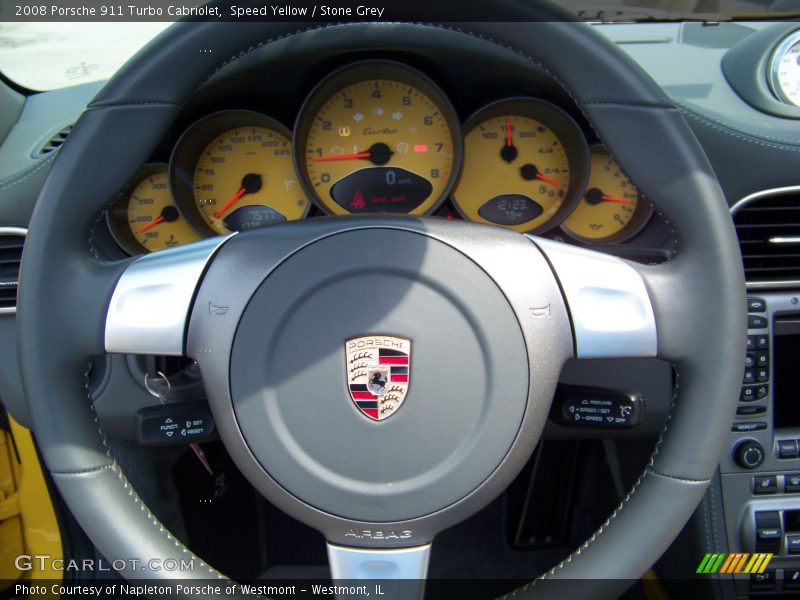  2008 911 Turbo Cabriolet Turbo Cabriolet Gauges