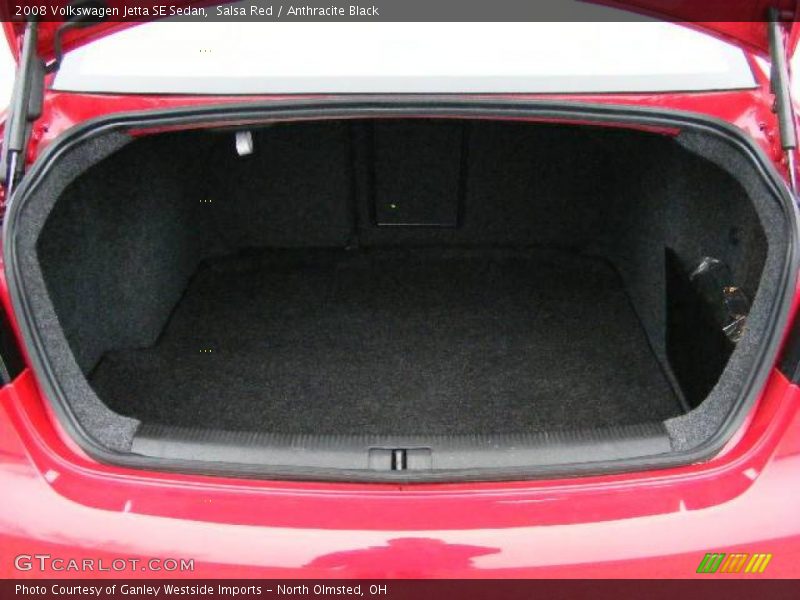Salsa Red / Anthracite Black 2008 Volkswagen Jetta SE Sedan