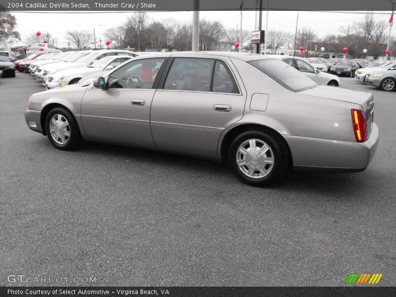 Thunder Gray / Shale 2004 Cadillac DeVille Sedan
