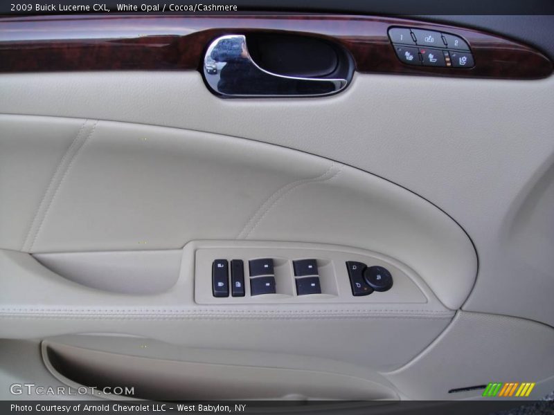 White Opal / Cocoa/Cashmere 2009 Buick Lucerne CXL