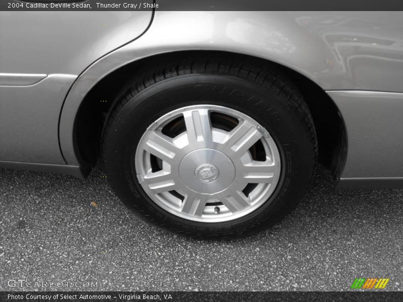 Thunder Gray / Shale 2004 Cadillac DeVille Sedan