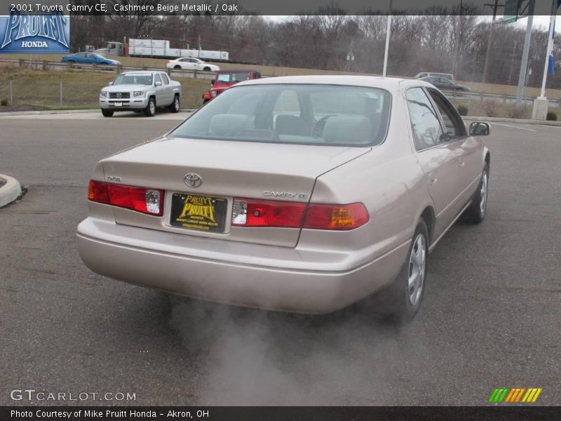 Cashmere Beige Metallic / Oak 2001 Toyota Camry CE