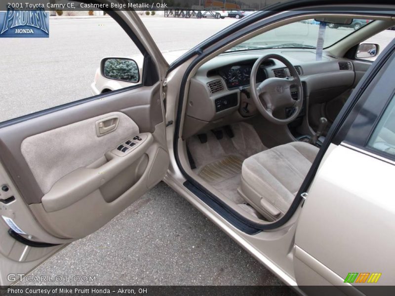 Cashmere Beige Metallic / Oak 2001 Toyota Camry CE