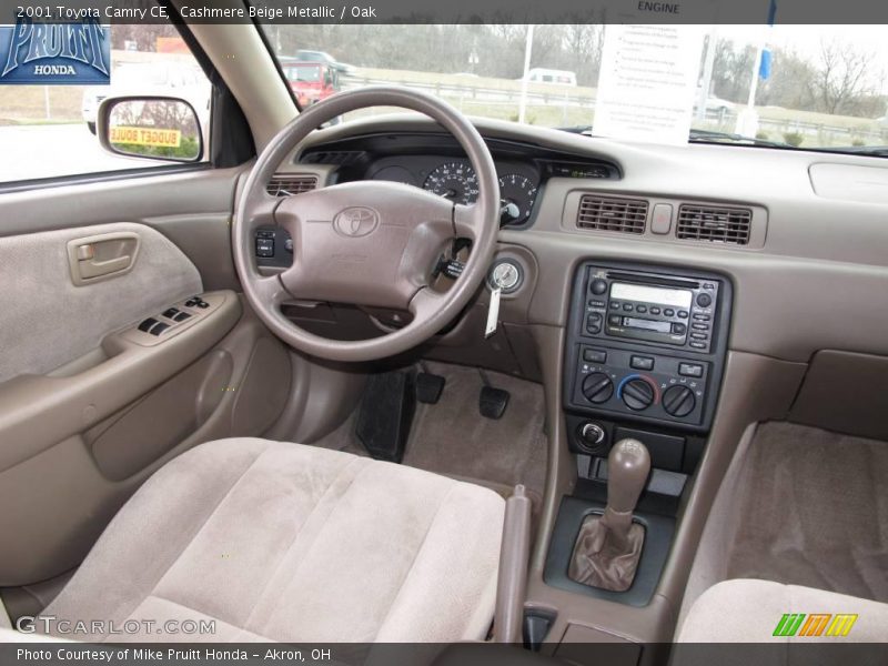 Cashmere Beige Metallic / Oak 2001 Toyota Camry CE
