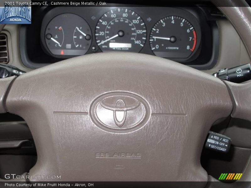 Cashmere Beige Metallic / Oak 2001 Toyota Camry CE