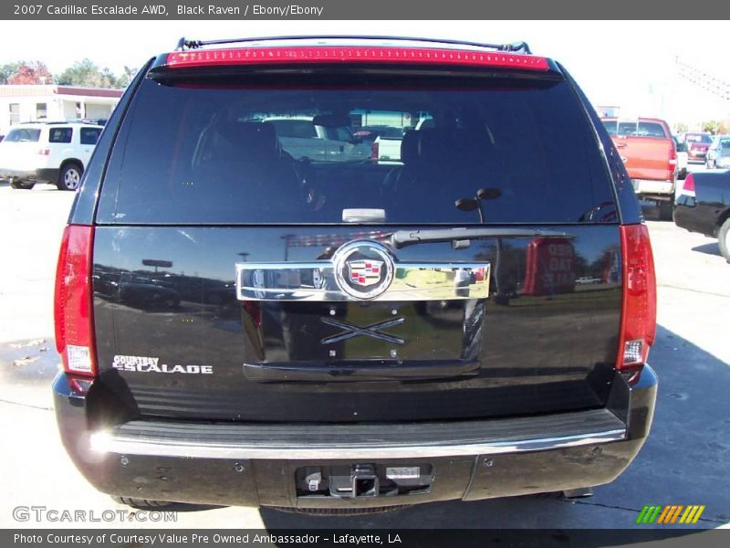 Black Raven / Ebony/Ebony 2007 Cadillac Escalade AWD