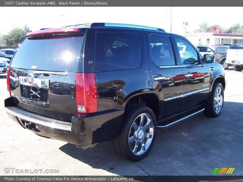 Black Raven / Ebony/Ebony 2007 Cadillac Escalade AWD