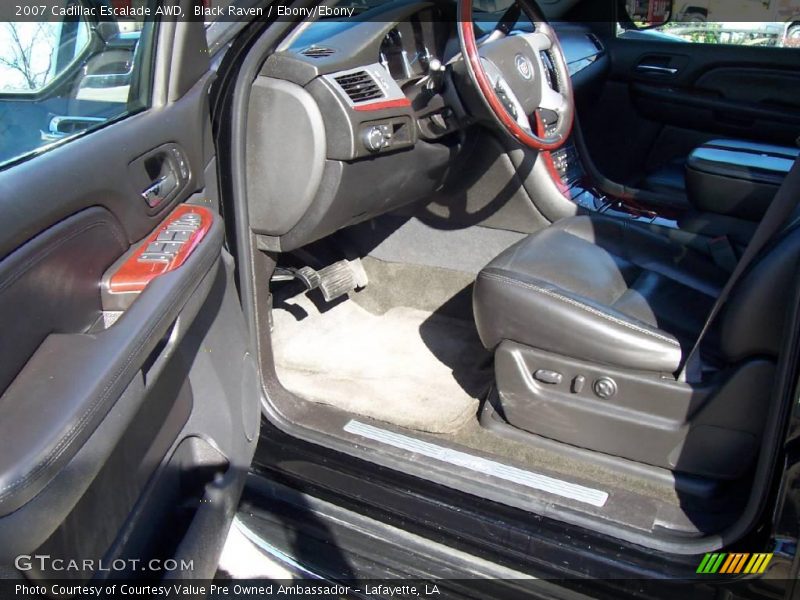Black Raven / Ebony/Ebony 2007 Cadillac Escalade AWD