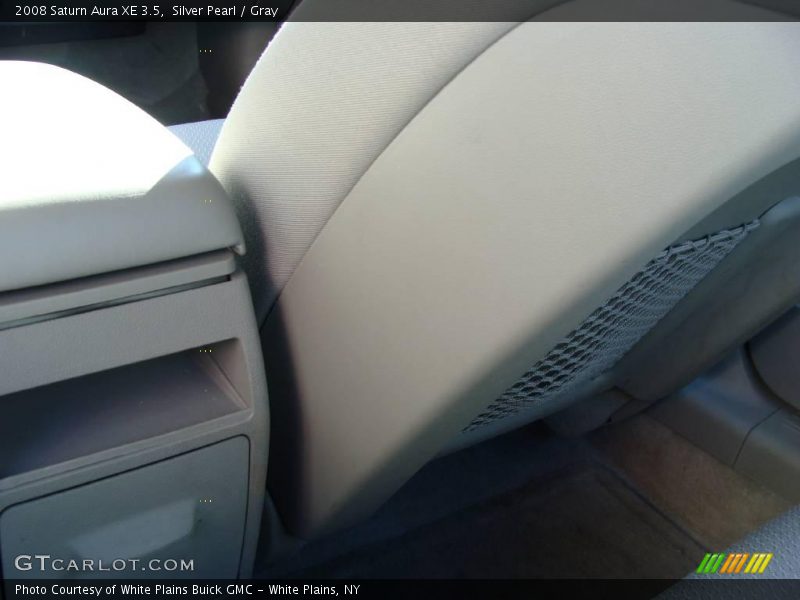 Silver Pearl / Gray 2008 Saturn Aura XE 3.5