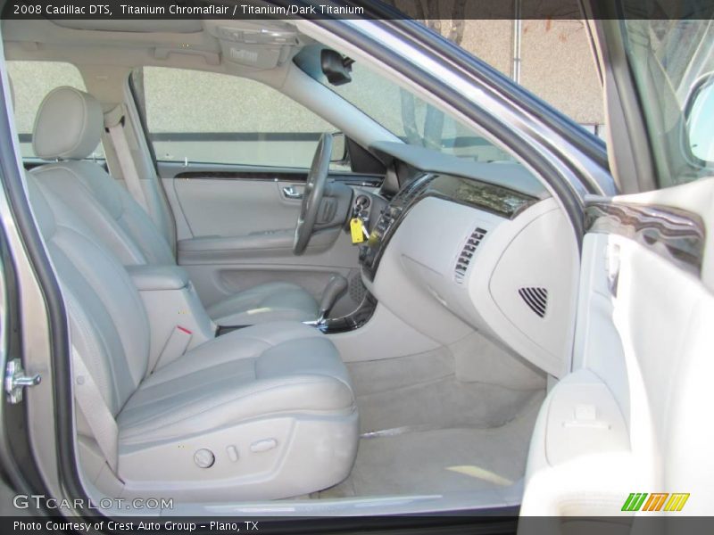 Titanium Chromaflair / Titanium/Dark Titanium 2008 Cadillac DTS