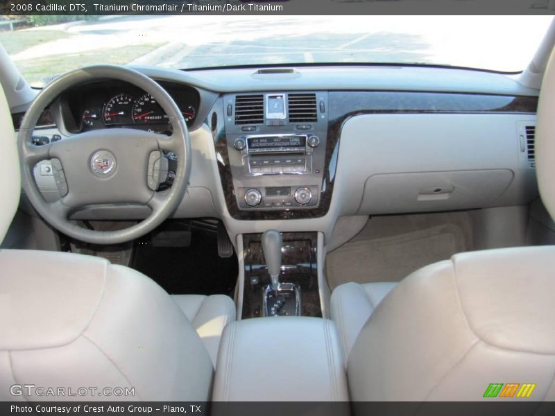 Titanium Chromaflair / Titanium/Dark Titanium 2008 Cadillac DTS
