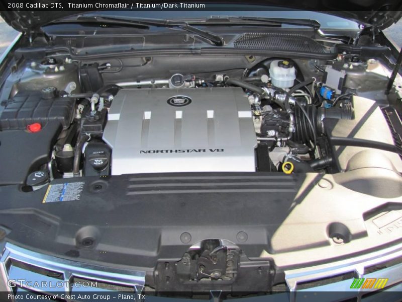 Titanium Chromaflair / Titanium/Dark Titanium 2008 Cadillac DTS