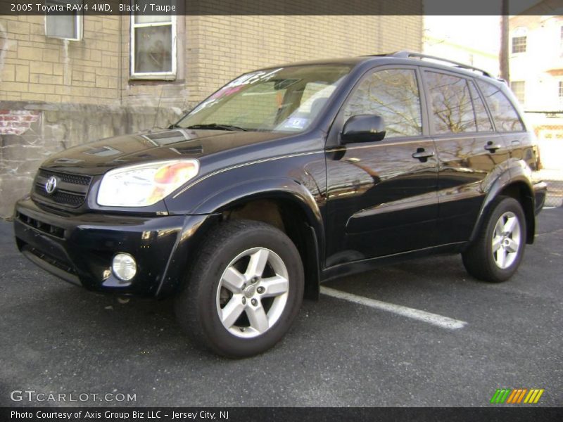 Black / Taupe 2005 Toyota RAV4 4WD