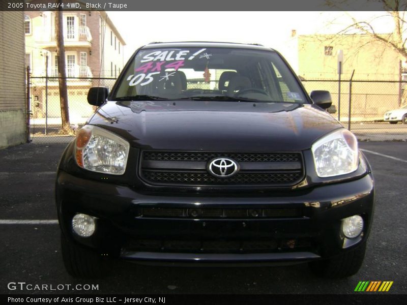 Black / Taupe 2005 Toyota RAV4 4WD