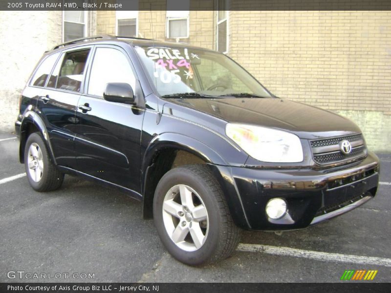Black / Taupe 2005 Toyota RAV4 4WD