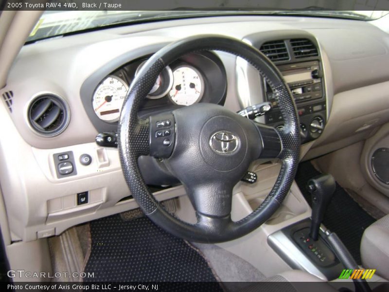 Black / Taupe 2005 Toyota RAV4 4WD