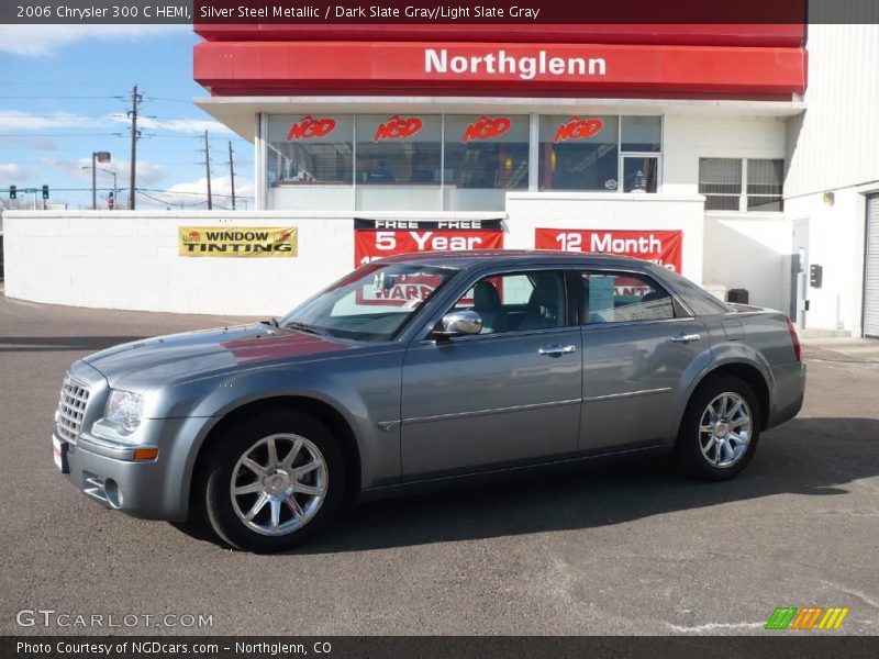 Silver Steel Metallic / Dark Slate Gray/Light Slate Gray 2006 Chrysler 300 C HEMI