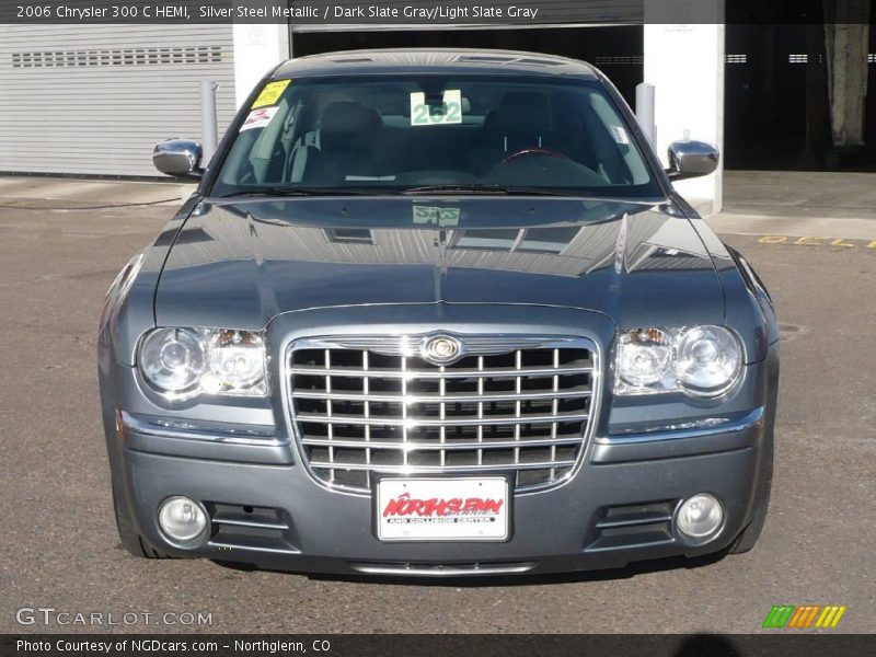 Silver Steel Metallic / Dark Slate Gray/Light Slate Gray 2006 Chrysler 300 C HEMI