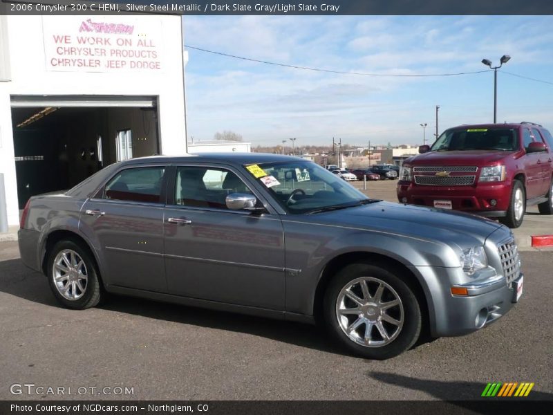 Silver Steel Metallic / Dark Slate Gray/Light Slate Gray 2006 Chrysler 300 C HEMI