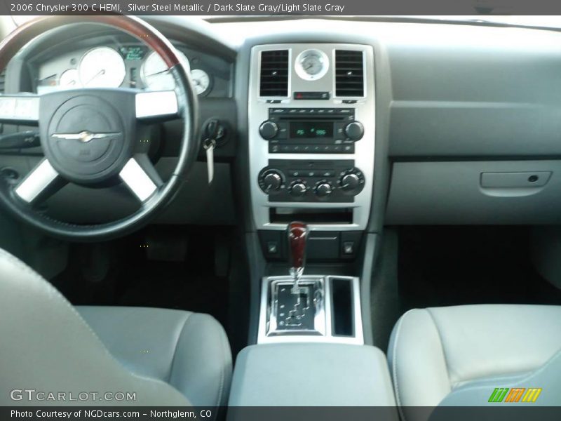 Silver Steel Metallic / Dark Slate Gray/Light Slate Gray 2006 Chrysler 300 C HEMI