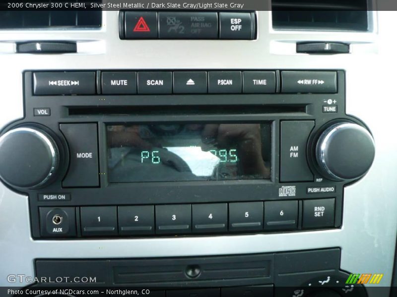 Silver Steel Metallic / Dark Slate Gray/Light Slate Gray 2006 Chrysler 300 C HEMI