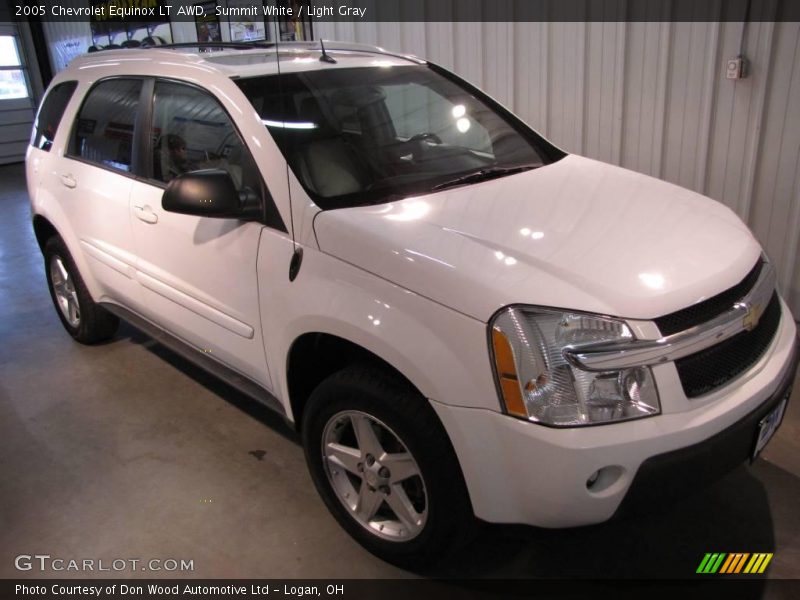 Summit White / Light Gray 2005 Chevrolet Equinox LT AWD