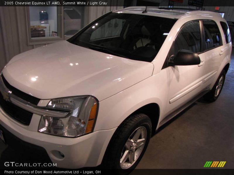 Summit White / Light Gray 2005 Chevrolet Equinox LT AWD