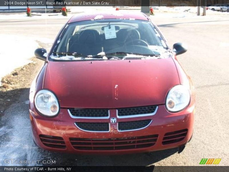 Blaze Red Pearlcoat / Dark Slate Gray 2004 Dodge Neon SXT