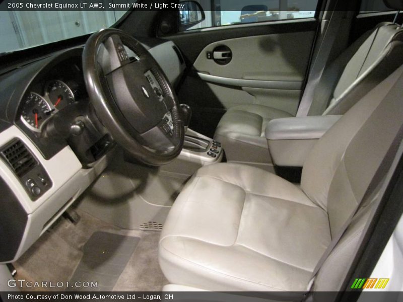 Summit White / Light Gray 2005 Chevrolet Equinox LT AWD