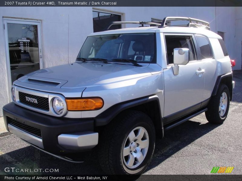 Titanium Metallic / Dark Charcoal 2007 Toyota FJ Cruiser 4WD