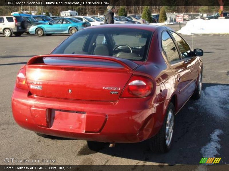 Blaze Red Pearlcoat / Dark Slate Gray 2004 Dodge Neon SXT