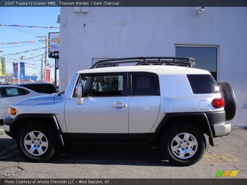Titanium Metallic / Dark Charcoal 2007 Toyota FJ Cruiser 4WD
