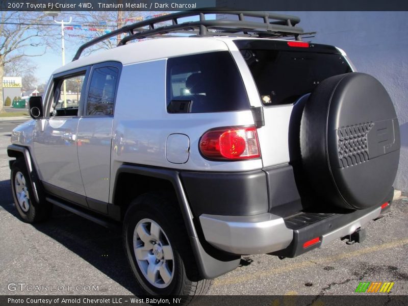 Titanium Metallic / Dark Charcoal 2007 Toyota FJ Cruiser 4WD