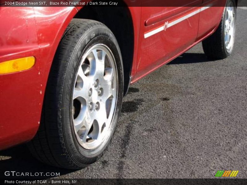 Blaze Red Pearlcoat / Dark Slate Gray 2004 Dodge Neon SXT