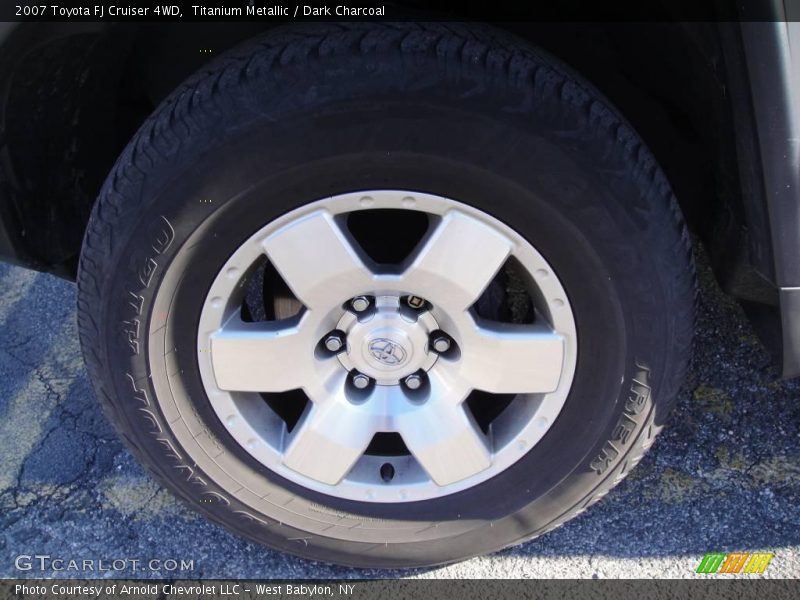 Titanium Metallic / Dark Charcoal 2007 Toyota FJ Cruiser 4WD