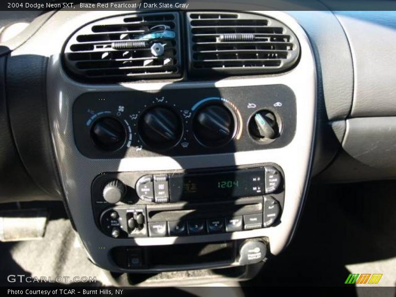 Blaze Red Pearlcoat / Dark Slate Gray 2004 Dodge Neon SXT