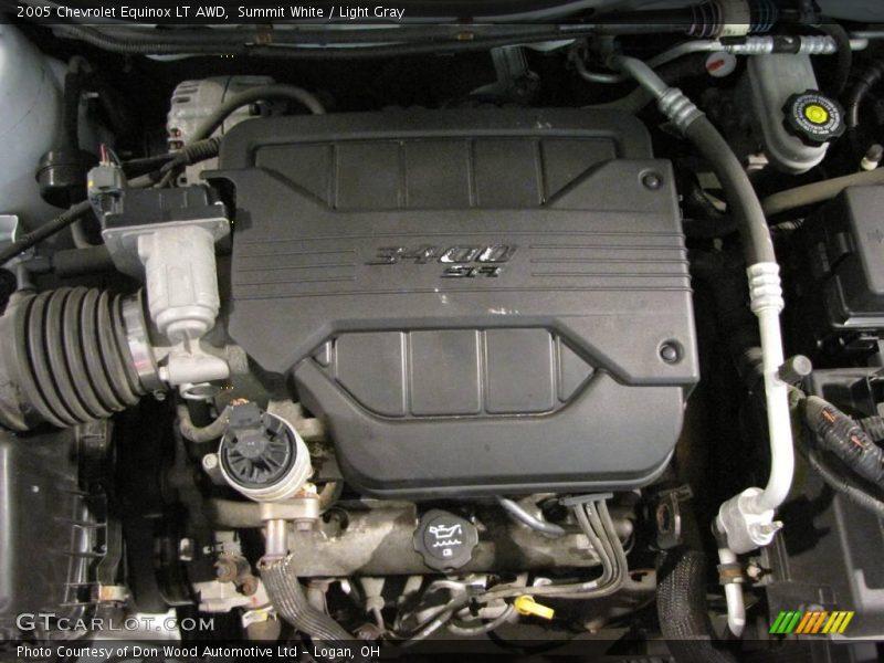Summit White / Light Gray 2005 Chevrolet Equinox LT AWD