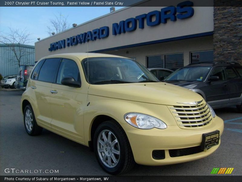 Pastel Yellow / Pastel Slate Gray 2007 Chrysler PT Cruiser Touring