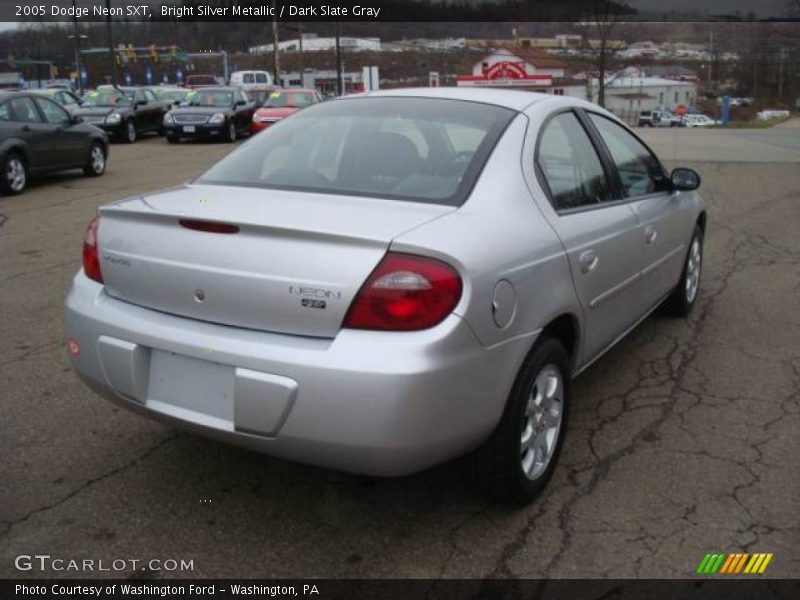 Bright Silver Metallic / Dark Slate Gray 2005 Dodge Neon SXT