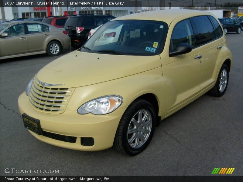Pastel Yellow / Pastel Slate Gray 2007 Chrysler PT Cruiser Touring