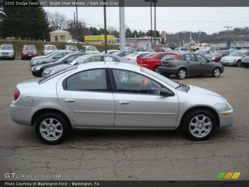 Bright Silver Metallic / Dark Slate Gray 2005 Dodge Neon SXT