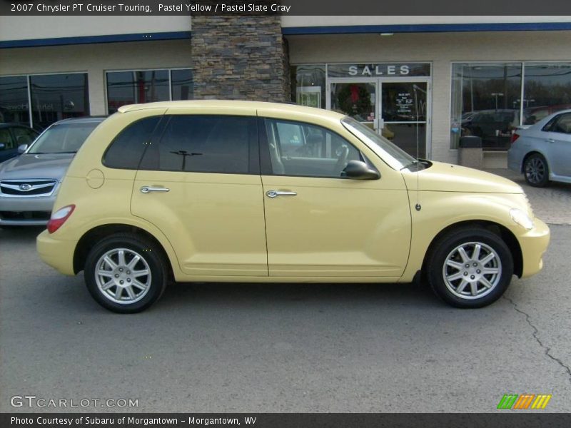 Pastel Yellow / Pastel Slate Gray 2007 Chrysler PT Cruiser Touring
