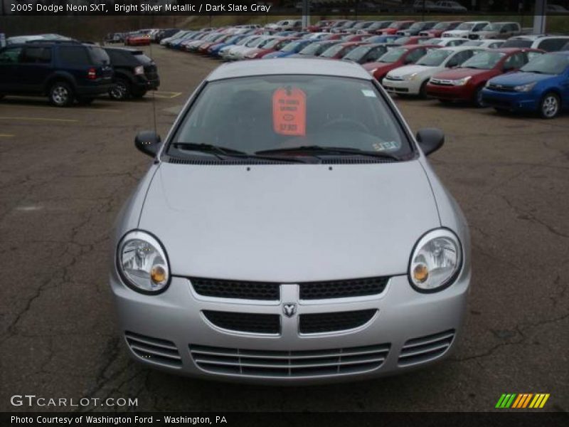 Bright Silver Metallic / Dark Slate Gray 2005 Dodge Neon SXT