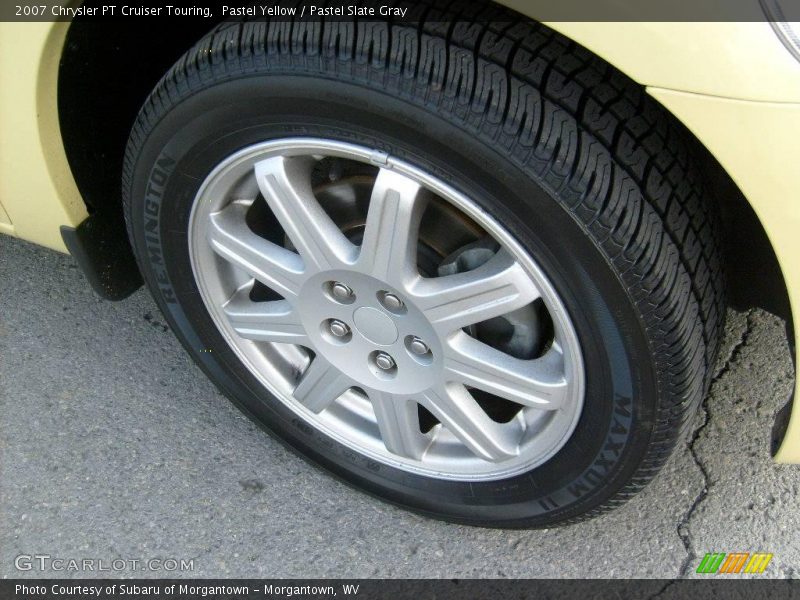 Pastel Yellow / Pastel Slate Gray 2007 Chrysler PT Cruiser Touring