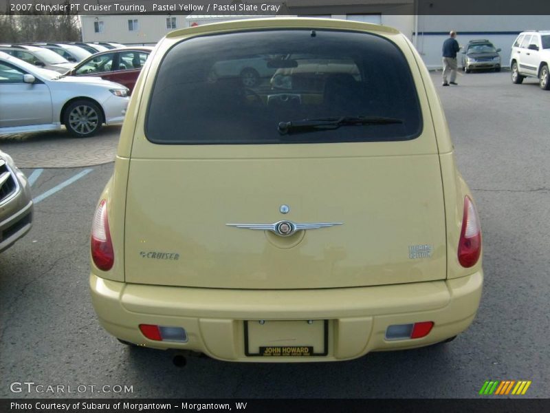 Pastel Yellow / Pastel Slate Gray 2007 Chrysler PT Cruiser Touring