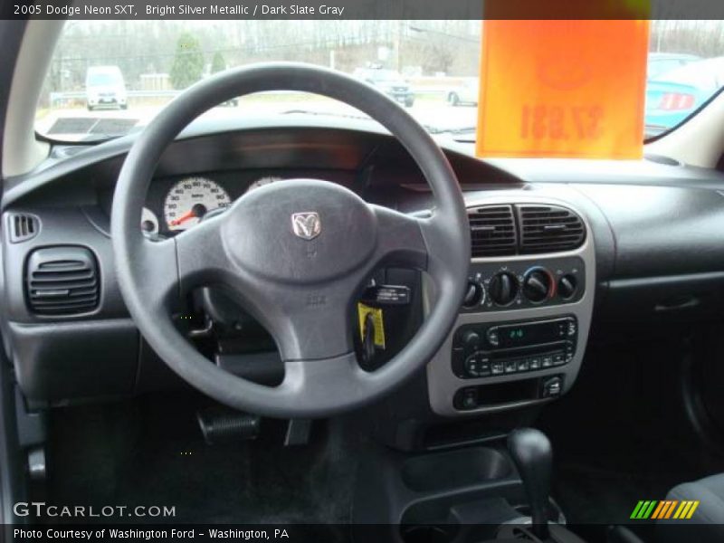 Bright Silver Metallic / Dark Slate Gray 2005 Dodge Neon SXT