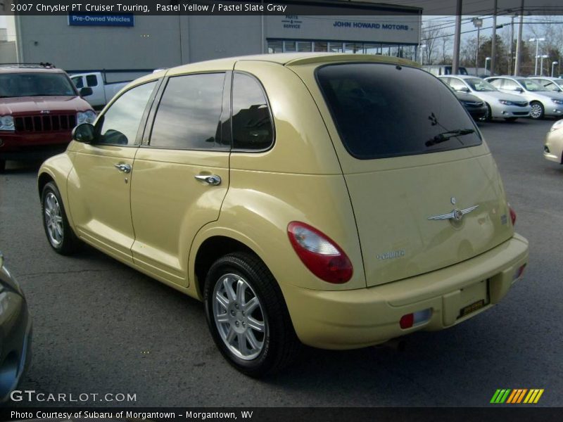 Pastel Yellow / Pastel Slate Gray 2007 Chrysler PT Cruiser Touring