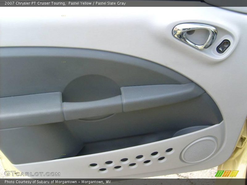 Pastel Yellow / Pastel Slate Gray 2007 Chrysler PT Cruiser Touring