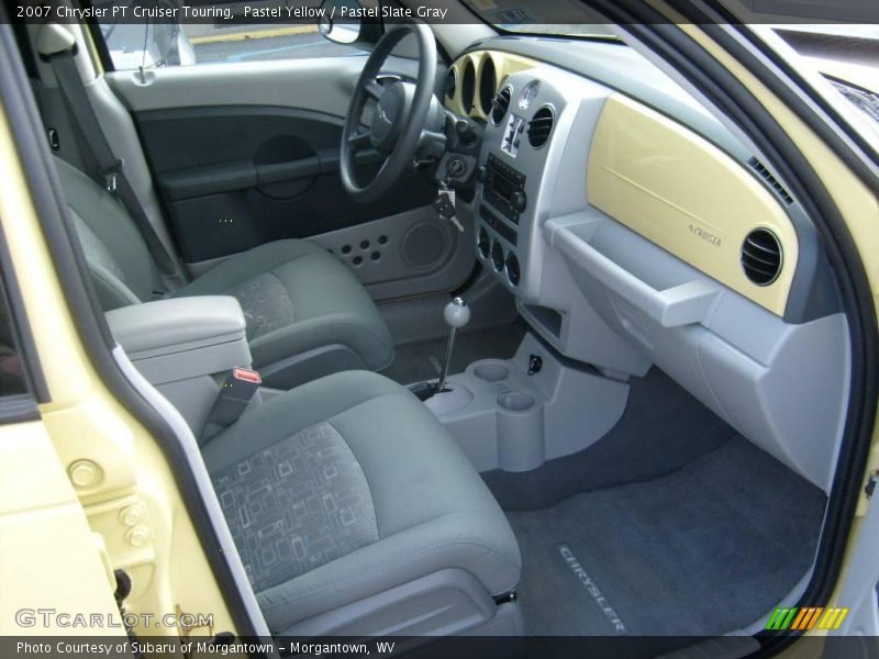 Pastel Yellow / Pastel Slate Gray 2007 Chrysler PT Cruiser Touring