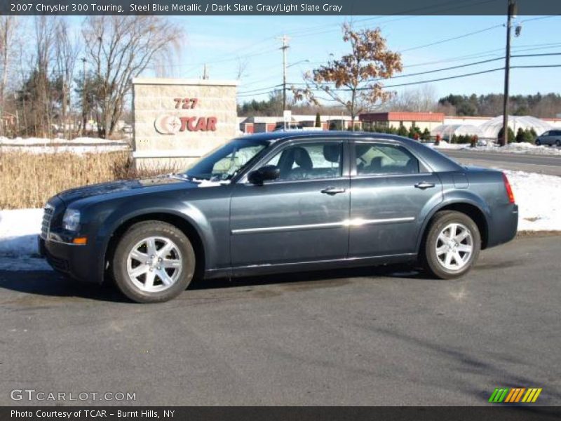 Steel Blue Metallic / Dark Slate Gray/Light Slate Gray 2007 Chrysler 300 Touring